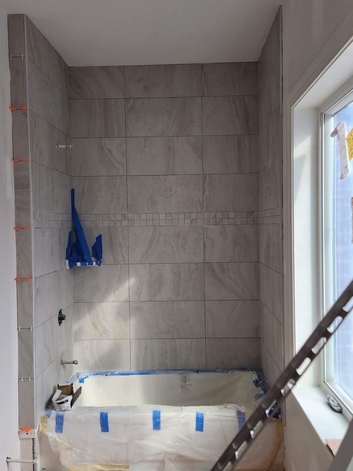 Interior space prepared for finishes